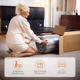 Queen 12-Inch Hybrid Mattress with Cooling Gel Memory Foam and Pocketed Coils, Medium-Firm Pressure Relief and Motion Isolation, Mattress in a Box with 365-Night Trial and 10-Year Warranty