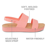 REEF Womens Water Vista Sandal for Comfortable Water-Friendly Wear