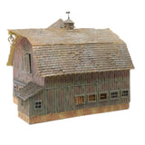 Woodland Scenics HO Old Weathered Barn, Built and Ready, BR5038