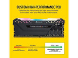 Corsair Vengeance RGB Pro Desktop Memory, 32GB (2x16GB) DDR4 2666 C16, Black