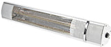Comfort Zone CZPH20RSL Wall-Mounted Patio Heater for Indoor and Outdoor Use, Waterproof Halogen Tube Design with Adjustable Heat Output