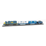 Bachmann Trains Coastliner HO Scale Electric Train Set, Ready to Run