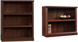 Sauder Select Cherry Bookcase Set with One 3-Shelf Bookcase and One 2-Shelf Bookcase