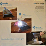 VaBroom 2-in-1 Cleaning Tool with Integrated Vacuum and Powerful Broom Design