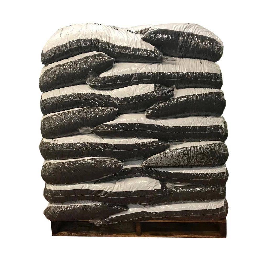 Black Rubber Mulch, 75 Cu. ft., 50 Bags