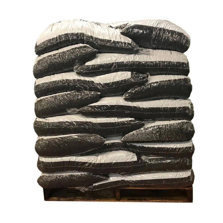 Black Rubber Mulch, 75 Cu. ft., 50 Bags