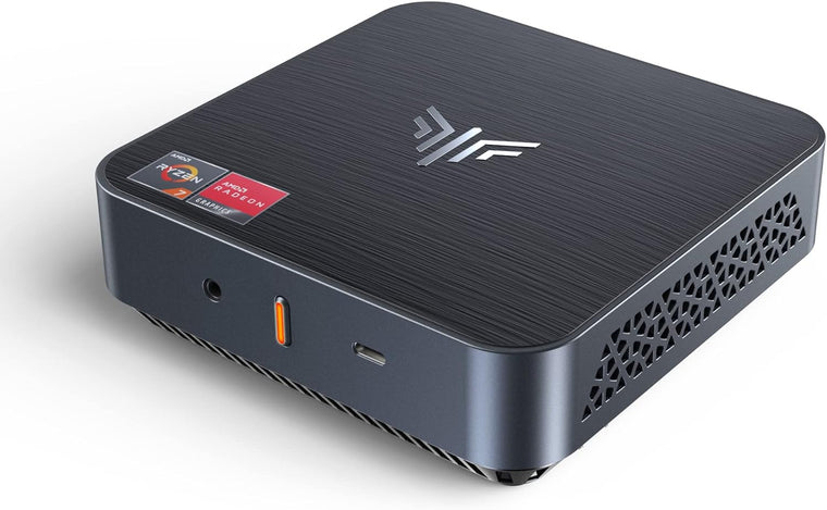 KAMRUI Ryzen 7 3750H Mini PC with Windows 11 Pro, 16GB RAM and 512GB SSD, Radeon RX Vega 10 Graphics, DP 4K UHD Dual-Screen Support