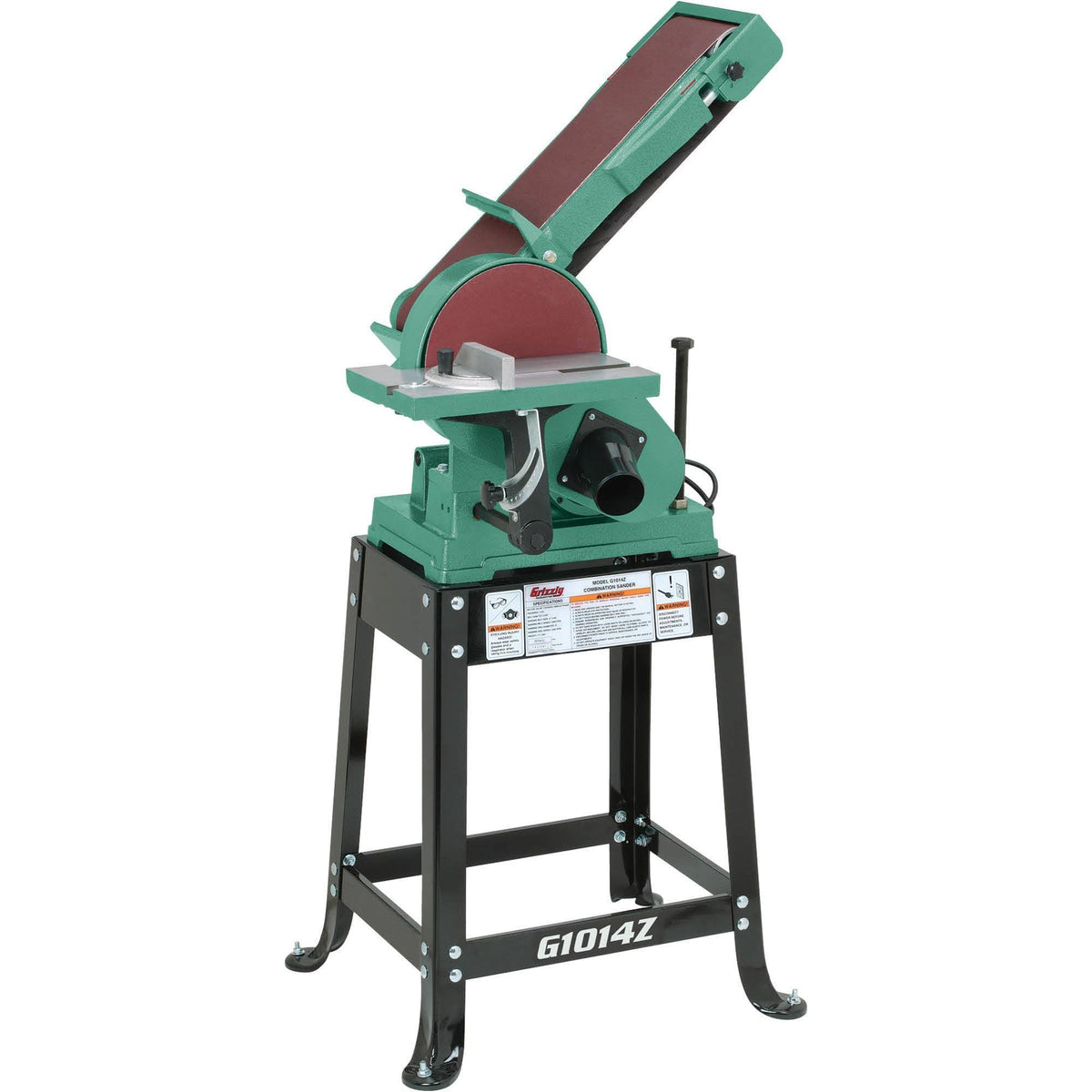 Z Series Combination Sander with 6 x 48-Inch Belt and 9-Inch Disc, Grizzly G1014Z