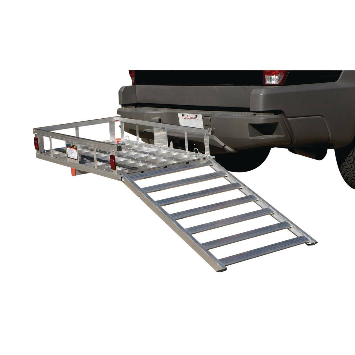 HAUL-MASTER Aluminum Carrier for Wheelchairs and Scooters, Supporting up to 500 lbs.