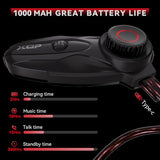 2-Pack V5.2 Motorcycle Bluetooth Headsets with Music Sharing, 2-Way Helmet Communication, IP67 Waterproofing and Hi-FI Speakers for ATV, Snowmobile and Skiing