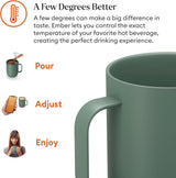 Ember Temperature Control Smart Mug 2, 14 Oz App-Controlled Heated Coffee Cup with Improved Design & 80-Minute Battery Life, White