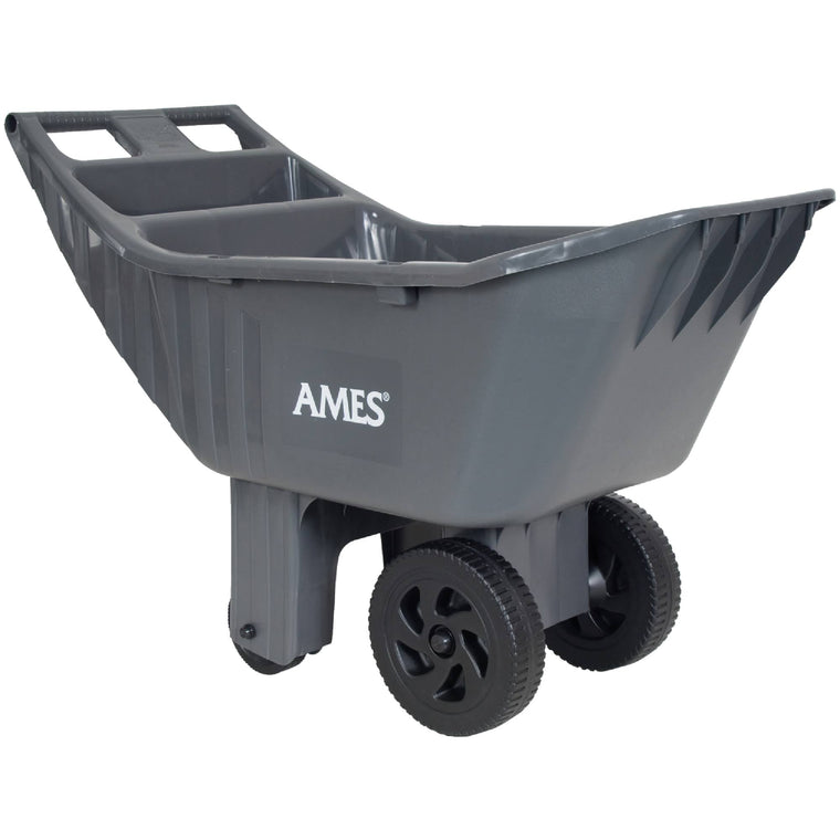 Ames Easy Roller Poly Yard Cart, 4 Cu. Ft., Model 2463875