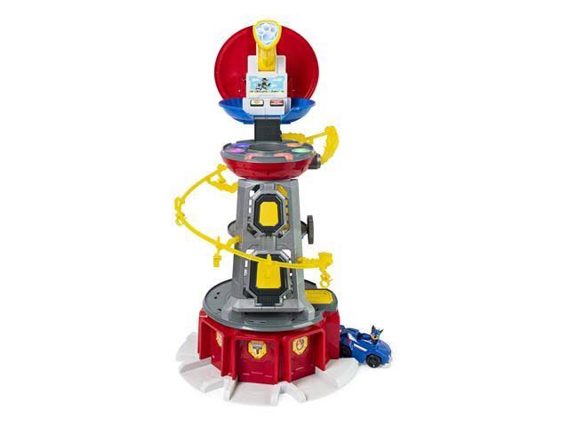 PAW Patrol Mighty Pups Super Paws Lookout Tower Playset with Lights and Sounds, Designed for Ages 3 and Up