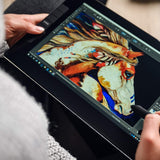 VEIKK VK1200 11.6-Inch Full-Laminated Drawing Tablet with Screen, Tilt-Function Battery-Free Stylus, 6 Shortcut Keys and 8192 Levels of Pen Pressure