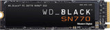 WD_BLACK 1TB SN770 Gen4 PCIe NVMe Gaming SSD with M.2 2280 Form Factor, Up to 5,150 MB/s, WDS100T3X0E