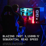 WD_BLACK 1TB SN770 Gen4 PCIe NVMe Gaming SSD with M.2 2280 Form Factor, Up to 5,150 MB/s, WDS100T3X0E