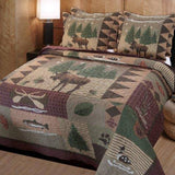 King Quilt Set from Greenland Homes Moose Lodge Collection