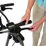 Able Life Space Saver Rollator in Cobalt Blue, Each