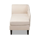 Baxton Studio Florent Chaise Lounge for Stylish Home Seating