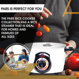 Pars Automatic Persian Rice Cooker, 10-Cup Tahdig Rice Maker for Perfect Rice Crust