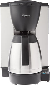 Capresso 485.05 MT600 Plus Programmable Coffee Maker with 10-Cup Capacity, Thermal Carafe and Black Finish