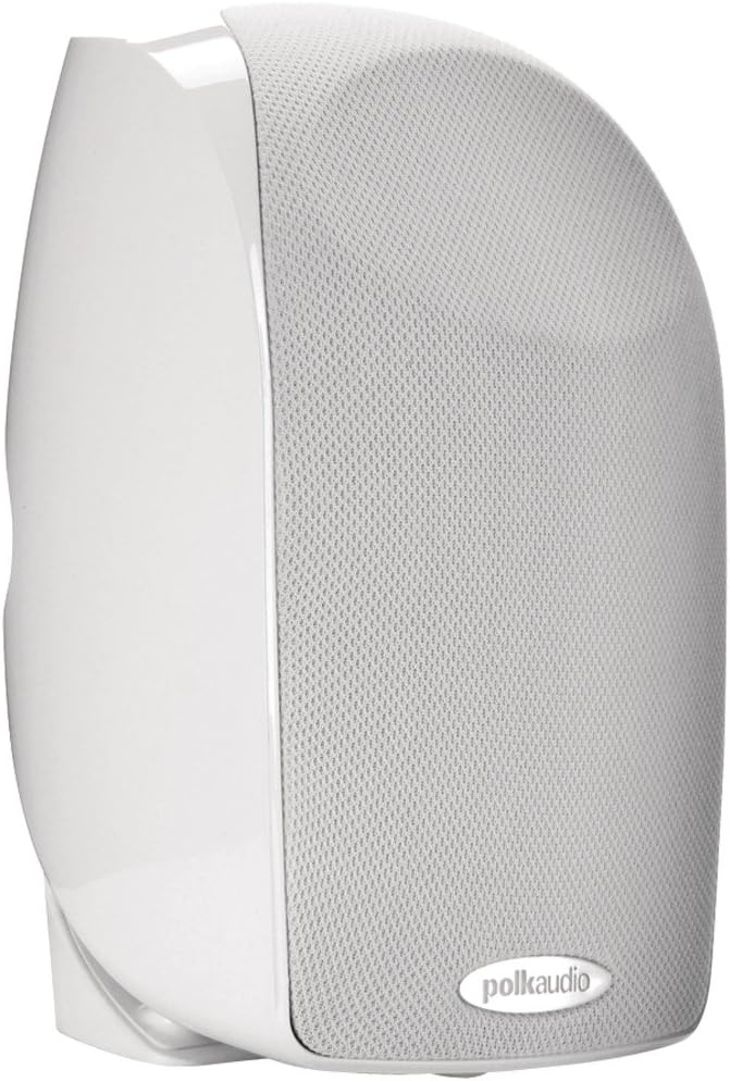 Polk Audio TL 1 Satellite Speaker, White, Single Speaker