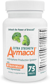 Avmacol Extra Strength Tablets, Featuring a Sulforaphane Production System for Immune Support, 75 Tablets