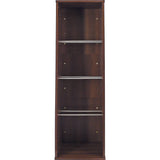 Sefour RS300 Vinyl Storage Unit with 500 LP Capacity, Tobacco Walnut