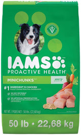 IAMS Minichunks Dry Dog Food for Adult Dogs, 50 lbs.