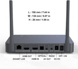 Zidoo Z9X 4K Android TV Box with Android 9.0, 2G+16G Storage, HDR10+, and VS10 Image Quality Engine