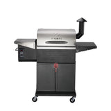 Z GRILLS Wood Pellet Grill and Smoker with PID Technology, Auto Temperature Control, Direct Flame Searing and 572 sq in Cooking Area