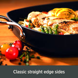 All-Clad Essentials 2-Piece Fry Pan Set with 8.5-Inch and 10.5-Inch Nonstick Hard-Anodized Pans, Grey