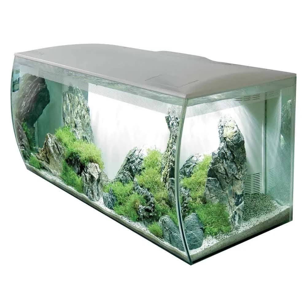 Fluval Flex Aquarium Kit with White Finish, 32.5-Gallon Capacity