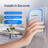 Clarifion 10-Pack Filterless Mobile Ionizers with Highest-Output Negative Ion Generators, Plug-In Travel Air Purifiers