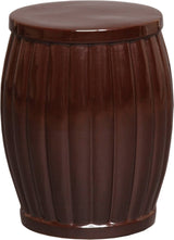Emissary Garden Stool in Brown