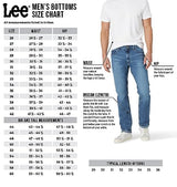Lee Mens Relaxed-Fit Straight-Leg Jeans