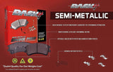 Dash4 MD632 Semi-Metallic Disc Brake Pad