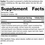 Standard Process Arginex 1145 Dietary Supplement, 180 Tablets