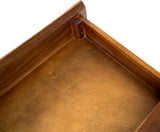 Wood Computer Desk with Built-In Storage, Durable Home Office Workstation Designed for Modern Interiors