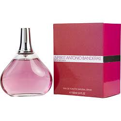 Antonio Banderas Spirit Eau de Toilette Spray for Women, 3.4 oz