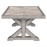 Outdoor Beachcroft Rectangular Cocktail Table by Ashley, Beige Finish