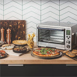 Crux Digital Air Frying Toaster Oven with 6-Slice Capacity