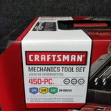 Craftsman 450-Piece Mechanics Tool Set for Comprehensive Repairs and Maintenance