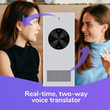 Muama Enence Portable Two-Way Translator with Real-Time Translation in 36 Languages for Travel, Business and Language Learning