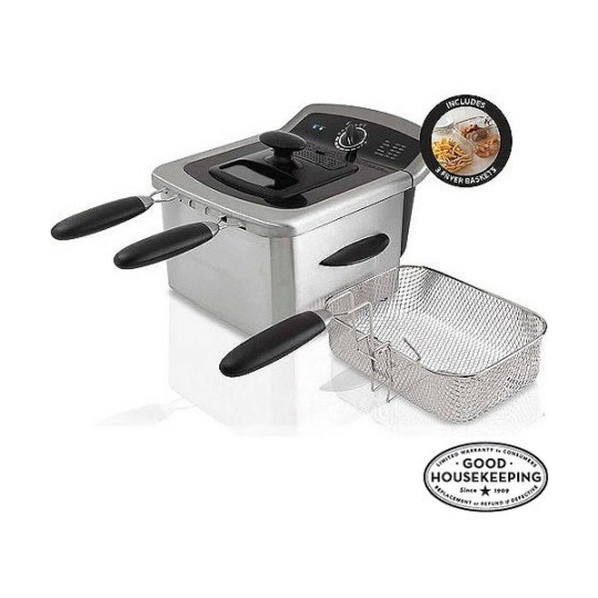 4L Farberware Deep Fryer Crafted with Stainless Steel