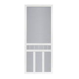 Screen Tight Waccamaw White Vinyl Screen Door, 32 in. x 80 in., with Hardware