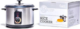 Pars Automatic Persian Rice Cooker, 10-Cup Tahdig Rice Maker for Perfect Rice Crust