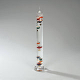 24-Inch Galileo Thermometer with Decorative Glass Temperature Indicators