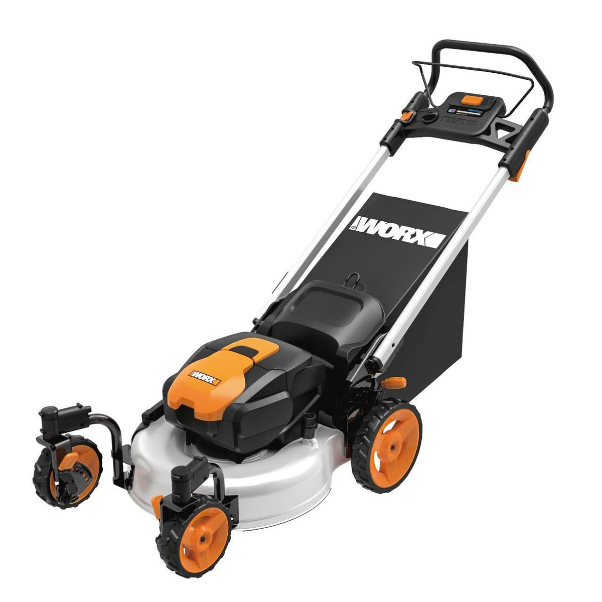 Worx WG771 56V Cordless Mower with 19 x 22-Inch Cutting Deck