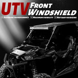 HECASA Full-Clear Windshield for Kubota RTV 400, RTV 500, and RTV 520